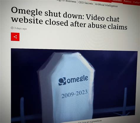 omehke|Omegle shut down: Video chat website closed after。